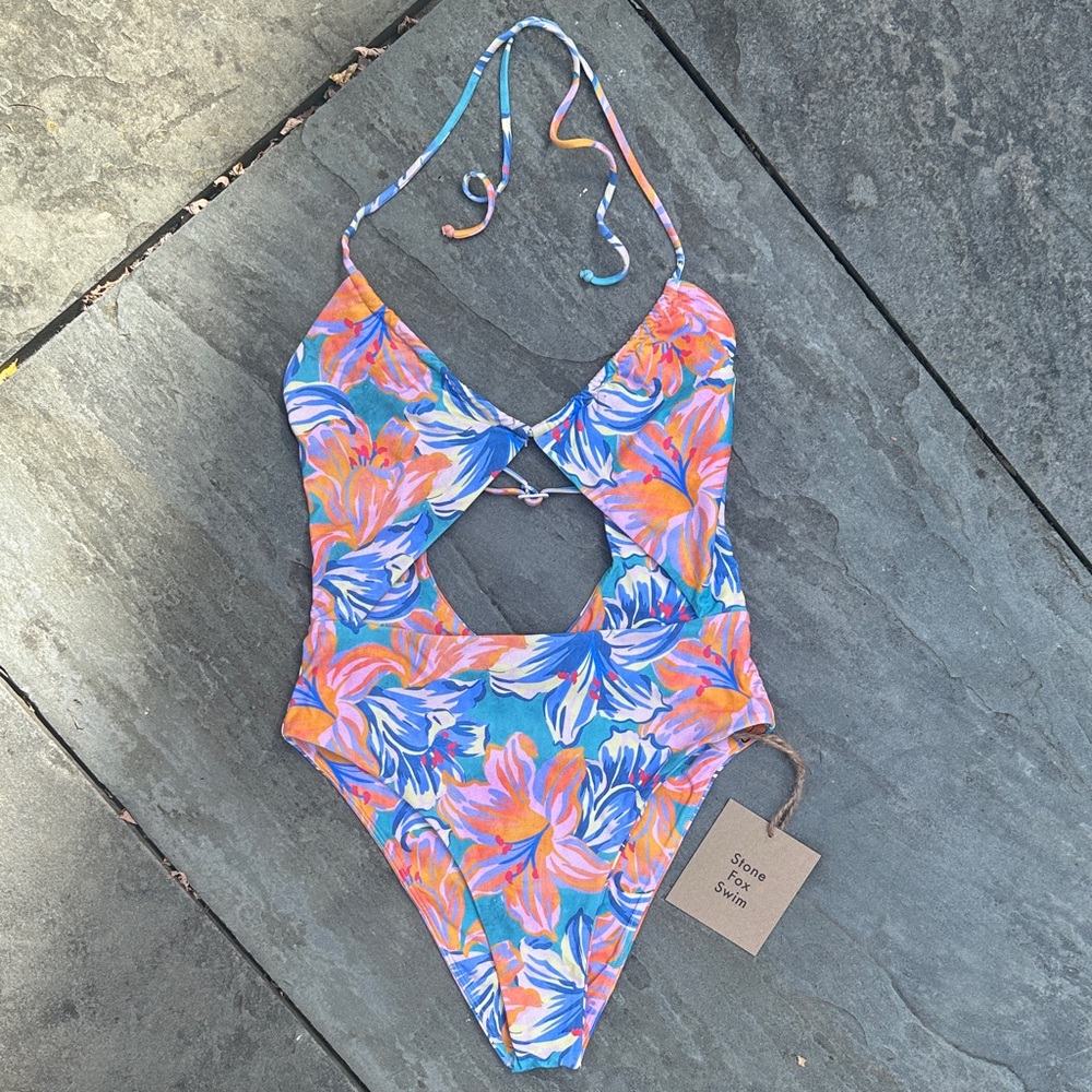 Stone Fox Swim Tropical Lily - Riva One Piece
